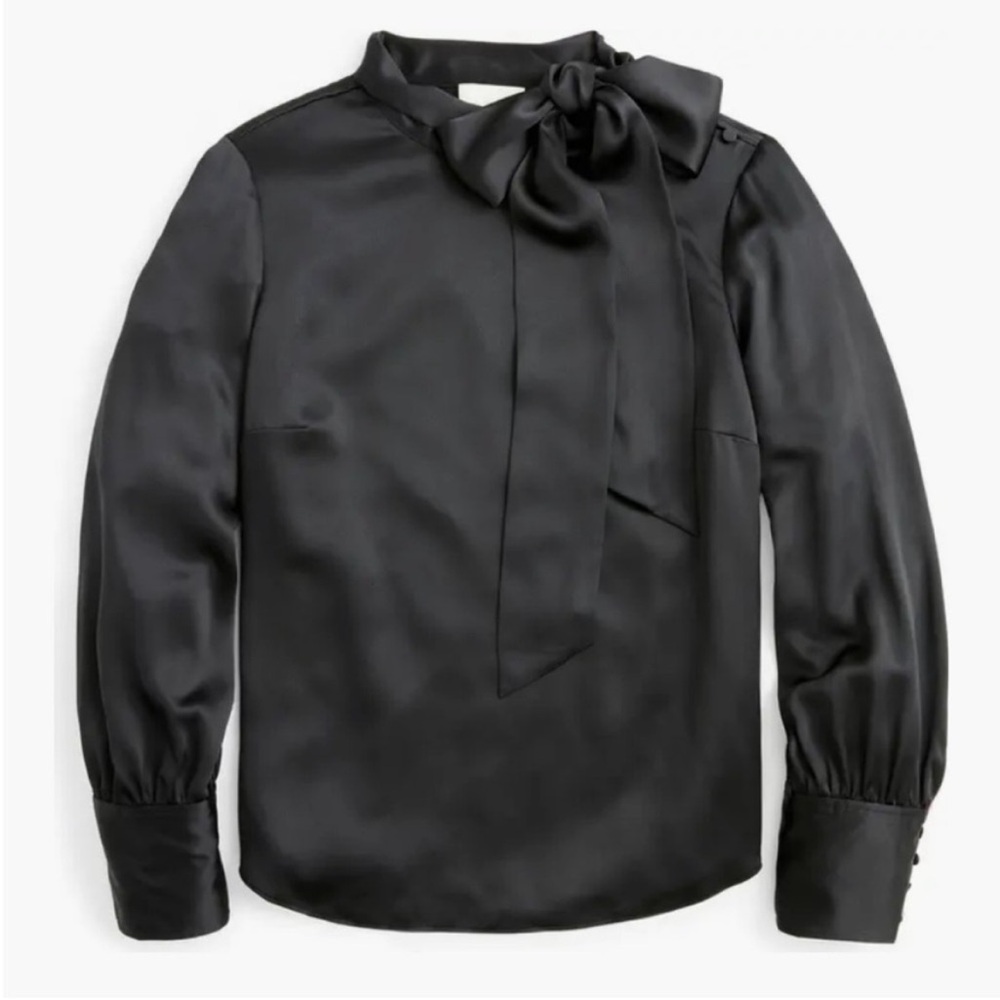 J crew silk blouse